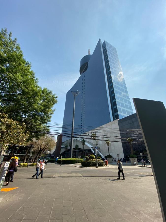 Apartamento De 2 Habitaciones Junto Al Wtc Kota Meksiko Bagian luar foto
