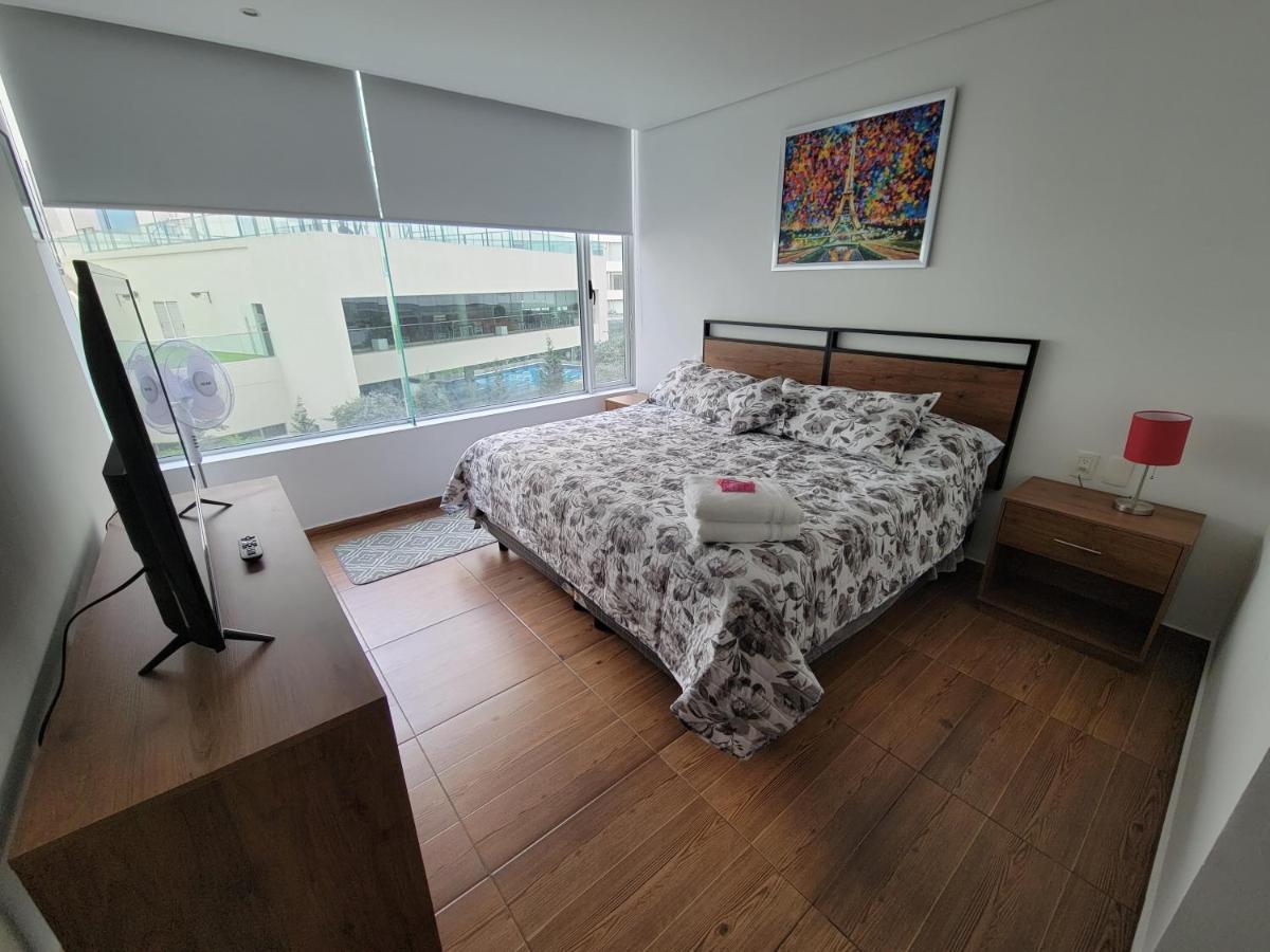 Apartamento De 2 Habitaciones Junto Al Wtc Kota Meksiko Bagian luar foto